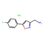 (5-(4-Fluorophenyl)isoxazol-3-yl)methanamine hydrochloride|CS-0075094|1327645-29-3