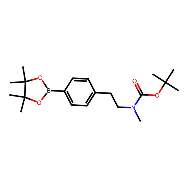 tert-Butyl methyl(4-(4,4,5,5-tetramethyl-1,3,2-dioxaborolan-2-yl)phenethyl)carbamate|CS-0160303|1191063-31-6