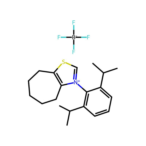 3-(2,6-Diisopropylphenyl)-5,6,7,8-tetrahydro-4H-cyclohepta[d]thiazol-3-ium tetrafluoroborate|CS-1239503|2490283-03-7