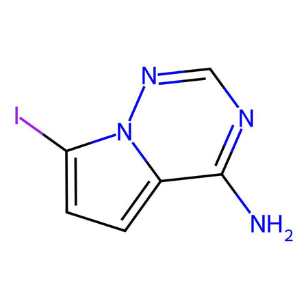 7-Iodopyrrolo[2,1-f][1,2,4]triazin-4-amine, 98%|9148332|1770840-43-1