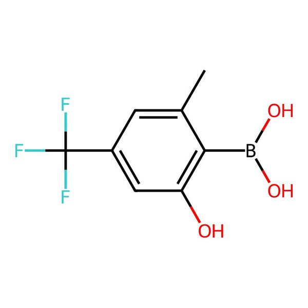 (2-Hydroxy-6-methyl-4-(trifluoromethyl)phenyl)boronic acid|CS-0634637|2557358-06-0