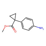 Methyl 1-(4-aminophenyl)cyclopropanecarboxylate|CS-W000567|824937-45-3