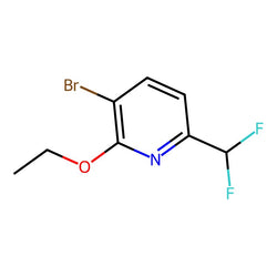 3-Bromo-6-(difluoromethyl)-2-ethoxypyridine|CS-0619902|3008582-86-0
