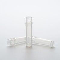 biologix 2.0ml clear polypropylene non-sterile self-standing conical bottom microtubes.  caps sold separately.  500 tubes/pack, 10 packs/case|81-0204