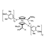 (S,S)-(-)-2,2'-Bis[(R)-(N,N-dimethylamino)(phenyl)methyl]-1,1'-bis[di(3,5-dimethyl-4-methoxyphenyl)phosphino]ferrocene, min. 97%|26-0248|876608-69-4
