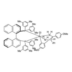 Chloro{(R)-(+)-2,2'-bis[di(3,5-xylyl)phosphino]-1,1'-binaphthyl}[(2R)-(-)-1-(4-methoxyphenyl)-1’-(4-methoxyphenyl-kC)-3-methyl-1,2-butanediamine]ruthenium(II) (R)-RUCY?-XylBINAP|44-0217|1384974-38-2