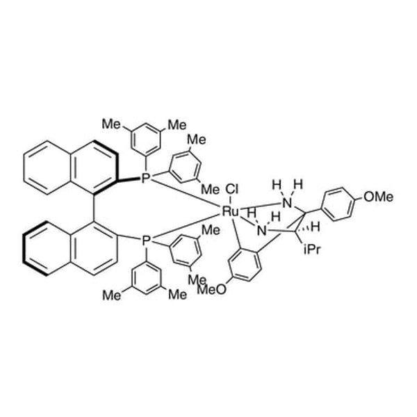 Chloro{(R)-(+)-2,2'-bis[di(3,5-xylyl)phosphino]-1,1'-binaphthyl}[(2R)-(-)-1-(4-methoxyphenyl)-1’-(4-methoxyphenyl-kC)-3-methyl-1,2-butanediamine]ruthenium(II) (R)-RUCY?-XylBINAP|44-0217|1384974-38-2