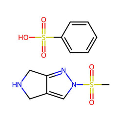 2-(Methylsulfonyl)-2,4,5,6-tetrahydropyrrolo[3,4-c]pyrazole (benzenesulfonate)|CS-B1215|1280210-80-1