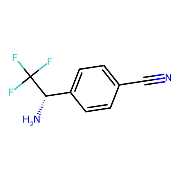 (S)-4-(1-Amino-2,2,2-trifluoroethyl)benzonitrile|CS-0197722|943816-46-4