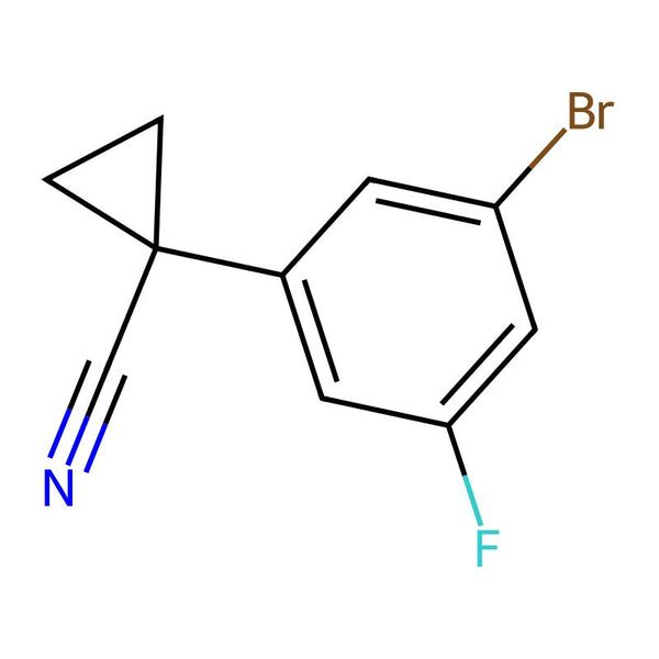 1-(3-Bromo-5-fluorophenyl)cyclopropane-1-carbonitrile|CS-0214951|1314709-94-8