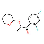 (2R)-1-(2,4-Difluorophenyl)-2-((tetrahydro-2H-pyran-2-yl)oxy)propan-1-one|CS-0129512|126918-17-0
