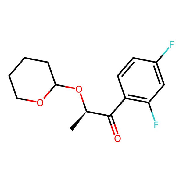 (2R)-1-(2,4-Difluorophenyl)-2-((tetrahydro-2H-pyran-2-yl)oxy)propan-1-one|CS-0129512|126918-17-0