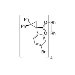 Tetrakis[(S)-(+)-[(1S)-1-(4-bromophenyl)-2,2-diphenylcyclopropanecarboxylato]dirhodium(II) Rh2(S-BTPCP)4|45-2081|1345974-63-1