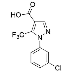 1-(3-Chlorophenyl)-5-(trifluoromethyl)-1H-pyrazole-4-carboxylic acid|25475|98534-82-8