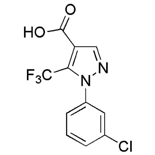 1-(3-Chlorophenyl)-5-(trifluoromethyl)-1H-pyrazole-4-carboxylic acid|25475|98534-82-8