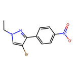 4-Bromo-1-ethyl-3-(4-nitrophenyl)-1H-pyrazole|CS-M0100|942920-12-9