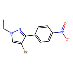 4-Bromo-1-ethyl-3-(4-nitrophenyl)-1H-pyrazole|CS-M0100|942920-12-9