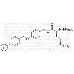 Fmoc-L-methionine 4-alkoxybenzyl alcohol resin|01913