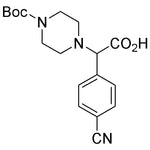 2-(4-Boc-piperazinyl)-2-(4-cyanophenyl)acetic acid|16082|885274-36-2