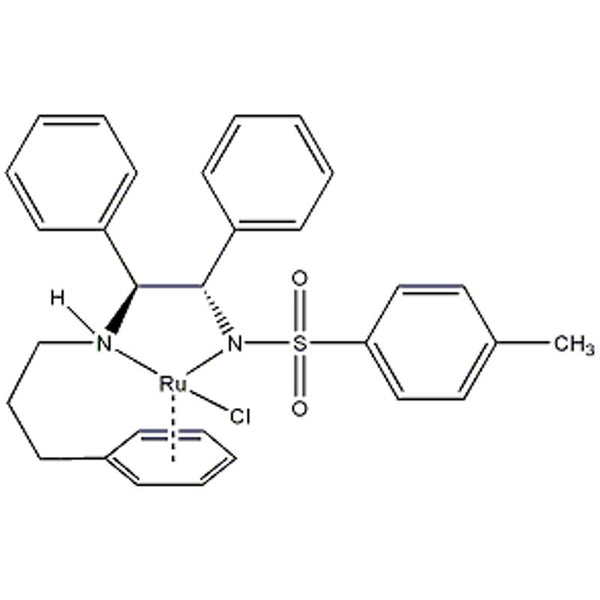 {N-[3-(η;6-phenyl)propyl]-[(1S-2S)-1,2-diphenyl-1-4-methylbenzenesulfonylamidato(kN’)-ethyl-2-amino-(kN)]}ruthenium(II)  (S,S)-Teth-TsDpen RuCl WILLS CATALYST|44-0110|851051-43-9
