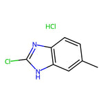2-Chloro-5-methyl-1H-benzo[d]imidazole hydrochloride|CS-0343061|1332528-75-2