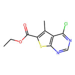 Ethyl 4-chloro-5-methylthieno[2,3-d]pyrimidine-6-carboxylate|CS-W022688|101667-98-5
