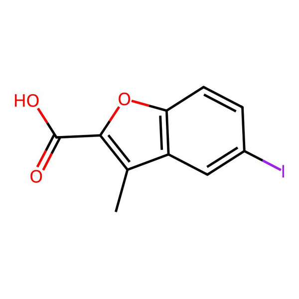 5-Iodo-3-methyl-1-benzofuran-2-carboxylic acid|CS-0252600|284488-36-4