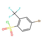 4-Bromo-2-(trifluoromethyl)benzene-1-sulfonyl chloride|CS-W011989|176225-10-8
