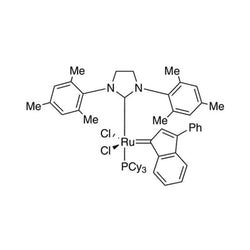 Tricyclohexylphosphine[3-phenyl-1H-inden-1-ylidene][1,3-bis(2,4,6-trimethylphenyl)-4,5-dihydroimidazol-2-ylidene]ruthenium(II) dichloride, min. 95%|44-7777|536724-67-1
