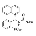 [S(R)]-N-[(S)-[2-(Dicyclohexylphosphino)phenyl]-1-naphthalenylmethyl]-2-methyl-2-propanesulfinamide, 95%|15-8806|2241598-30-9