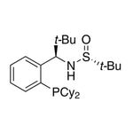 [S(R)]-N-((1R)-1-(2-(Dicyclohexylphosphino)phenyl)-2,2-dimethylpropyl)-2-methyl-2-propanesulfinamide, 95%|15-8791