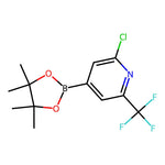 2-Chloro-4-(4,4,5,5-tetramethyl-1,3,2-dioxaborolan-2-yl)-6-(trifluoromethyl)pyridine|CS-0096518|1218790-05-6