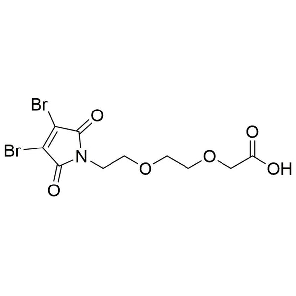 3,4-Dibromo-maleimido 8-amino-3,6-dioxaoctanoic acid|37078