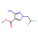Methyl 3-amino-1-(2,2-difluoroethyl)-1H-pyrazole-4-carboxylate|CS-0379490|1795274-07-5