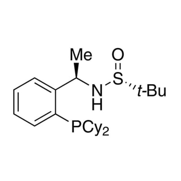[S(R)]-N-((1R)-1-(2-(Dicyclohexylphosphino)phenyl)ethyl)-2-methyl-2-propanesulfinamide, 95%|15-8788