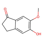 5-Hydroxy-6-methoxy-2,3-dihydro-1H-inden-1-one|CS-0036628|127399-78-4