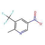 2-Methyl-5-nitro-3-(trifluoromethyl)pyridine|CS-0162598|1824299-76-4