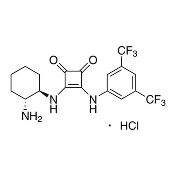 3-[(1R,2R)-2-Aminocyclohexylamino]-4-[3,5-bis(trifluoromethyl)phenylamino]cyclobut-3-ene-1,2-dione Hydrochloride, 98%, (99% ee)|07-1360