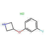 3-(3-Fluorophenoxy)azetidine hydrochloride|CS-0432643|1236861-75-8