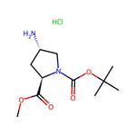 (2R,4S)-1-tert-Butyl 2-methyl 4-aminopyrrolidine-1,2-dicarboxylate hydrochloride|CS-W021070|1217446-43-9