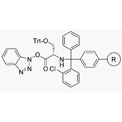 N-(2-Chlorotrityl resin)-O-trityl-L-serine benzotriazolyl ester|04286