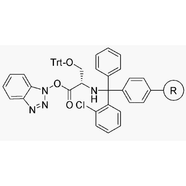 N-(2-Chlorotrityl resin)-O-trityl-L-serine benzotriazolyl ester|04286