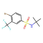 4-Bromo-N-(tert-butyl)-3-(trifluoromethyl)benzenesulfonamide|CS-0154873|1020253-06-8