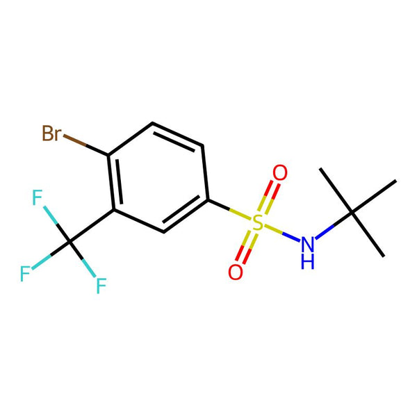 4-Bromo-N-(tert-butyl)-3-(trifluoromethyl)benzenesulfonamide|CS-0154873|1020253-06-8