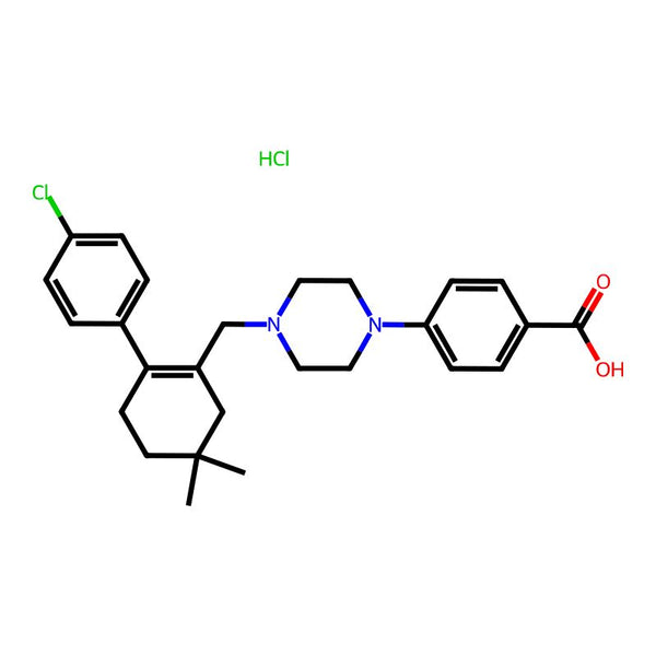 4-[4-[[2-(4-Chlorophenyl)-5,5-dimethyl-1-cyclohexenyl]methyl]-1-piperazinyl]benzoic Acid Hydrochloride|CS-0188084|1305320-63-1
