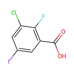 3-Chloro-2-fluoro-5-iodobenzoic acid|CS-0098760|1000162-09-3