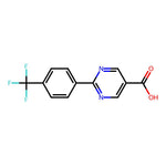 2-(4-(Trifluoromethyl)phenyl)pyrimidine-5-carboxylic acid, 95%|09-0095|1261819-81-1