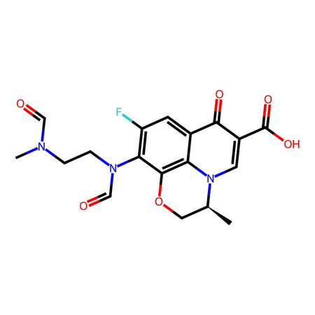 Levofloxacin Desethylene Diformyl Impurity|C4X-13711|151377-74-1