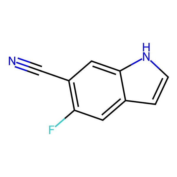 5-Fluoro-1H-indole-6-carbonitrile|CS-0571832|1201149-04-3