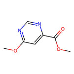 Methyl 6-methoxypyrimidine-4-carboxylate|CS-0181296|1244019-84-8